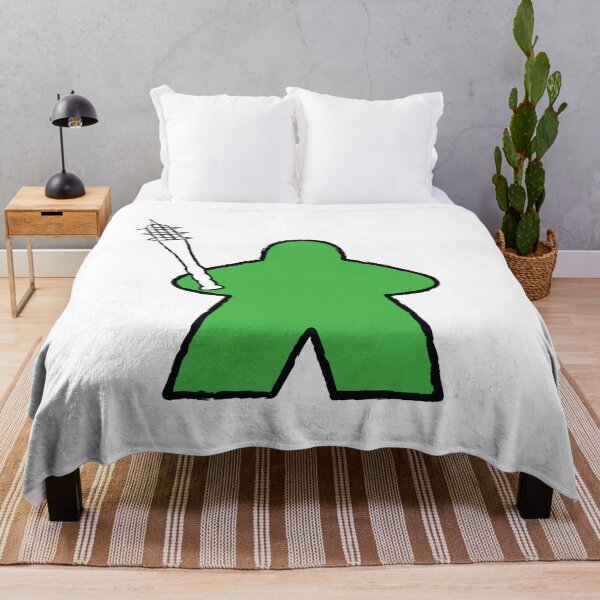 Item preview, Green Savage Meeple! designed and sold by BaronsGames.