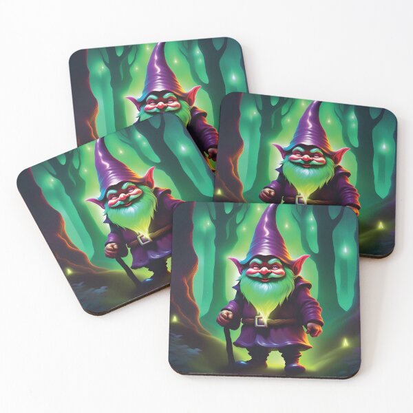 Aperçu de l'œuvre Nain de jardin en néon vibrant créée et vendue par NeonDreamsBlkTs.