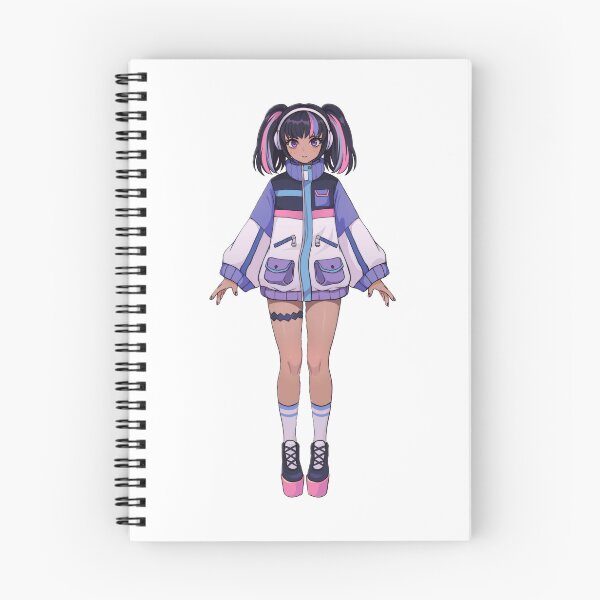 Aperçu de l'œuvre Fille gameuse violette créée et vendue par TimesTwoAngela.