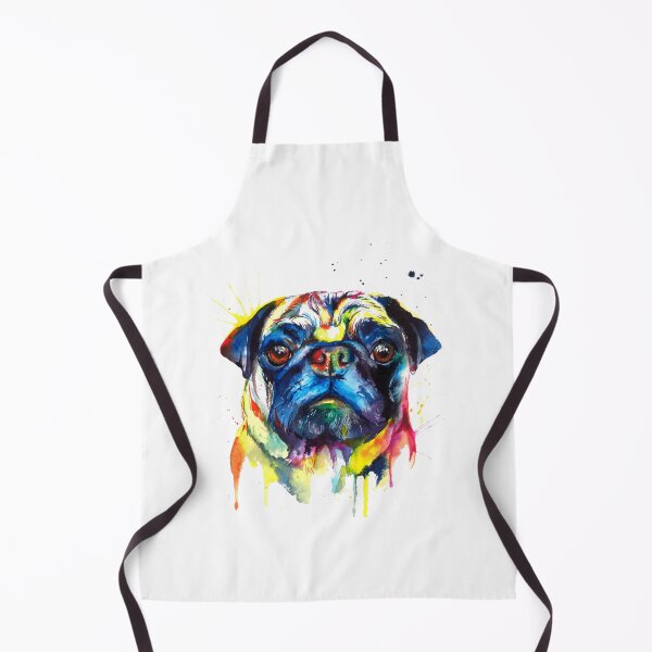 Item preview, Pug Dog Colorful Art designed and sold by doodIllustrate.