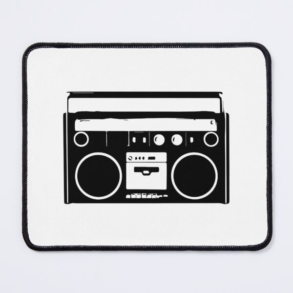 Item preview, Boom Box Silhouette designed and sold by Over & Out Designs .