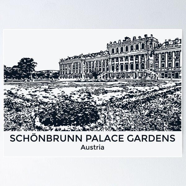 Item preview, Schönbrunn Palace Gardens - Austria designed and sold by Lakeric.
