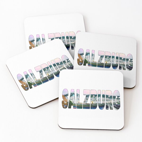 Item preview, SALZBURG - Austria Old Town Beautiful Sunset Glow designed and sold by Adam Gormley.