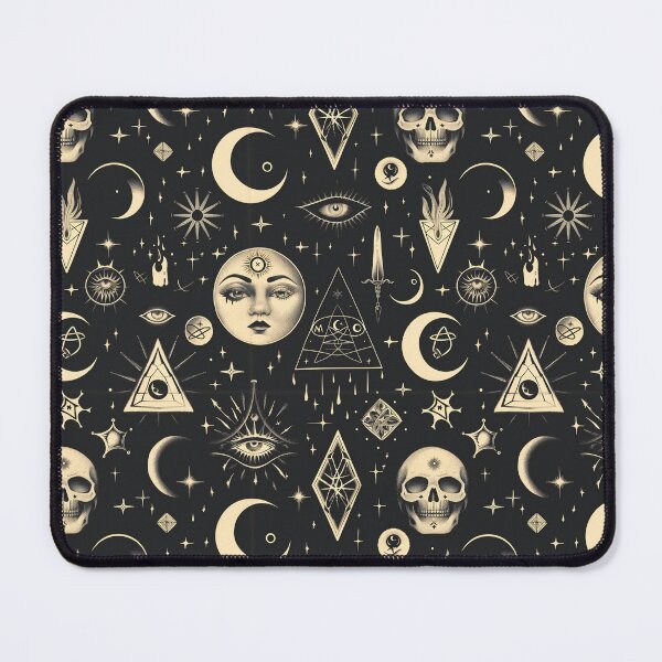 Item preview, Mystical Celestial Skulls and Symbols designed and sold by Skolyak.