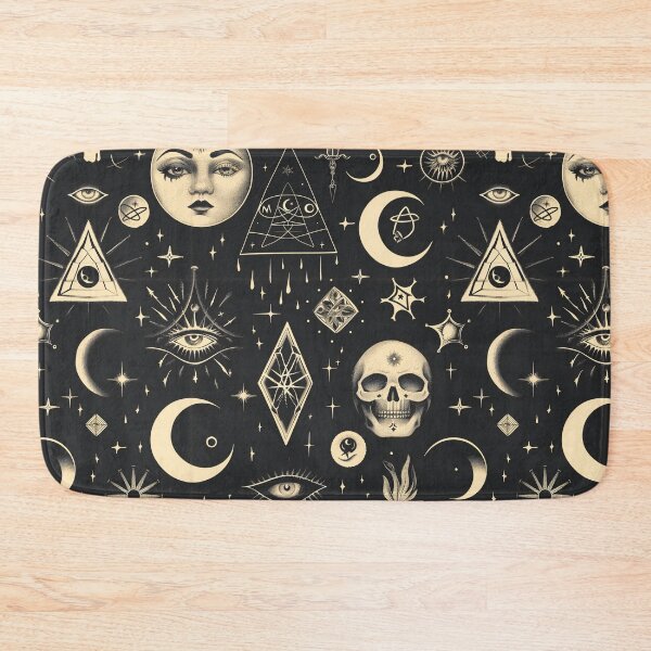 Item preview, Mystical Celestial Skulls and Symbols designed and sold by Skolyak.