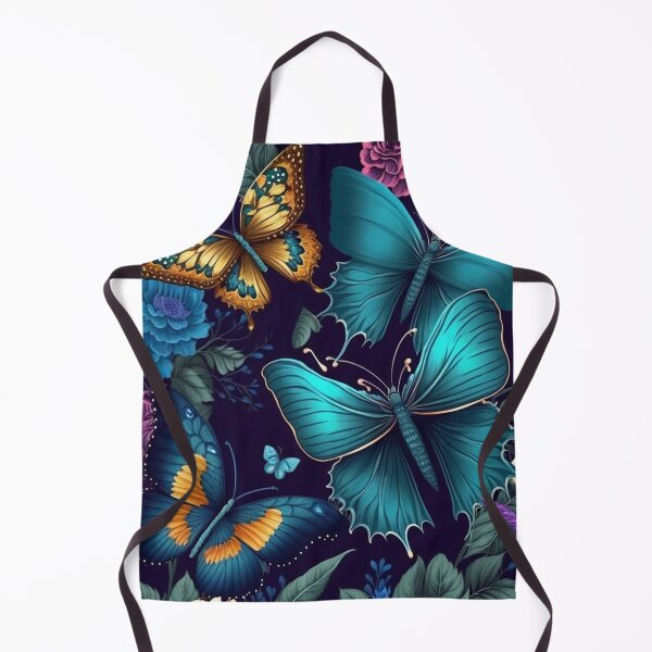 Item preview, Beautiful boho butterflies with flowers print designed and sold by dcrc.
