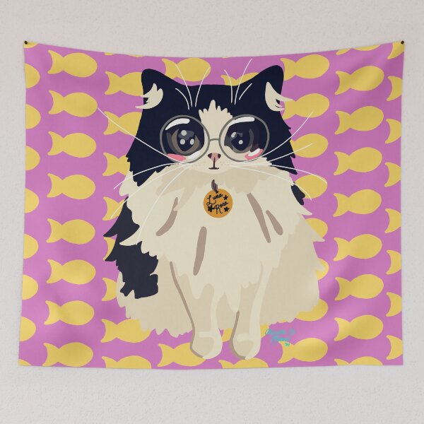 Item preview, Luna Tuna (fish edition) designed and sold by CharlieMabon.