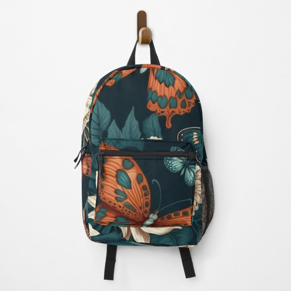 Item preview, beautiful boho butterflies with flowers print designed and sold by dcrc.