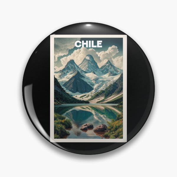 Item preview, Chile, Travel Art designed and sold by PinkandP.