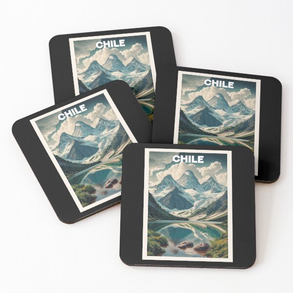 Item preview, Chile, Travel Art designed and sold by PinkandP.