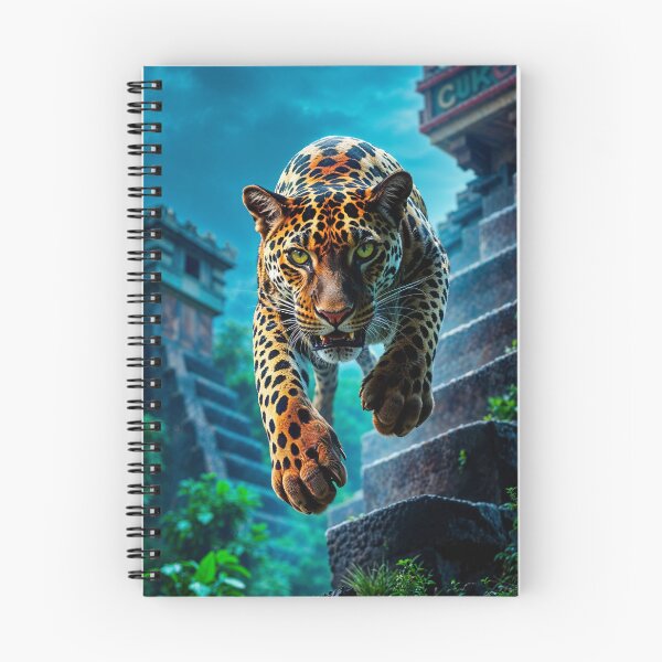 Item preview, Jaguar en el templo maya designed and sold by Skye Ryan-Evans.