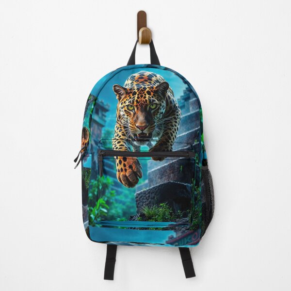 Item preview, Jaguar at Mayan Temple designed and sold by Skye Ryan-Evans.