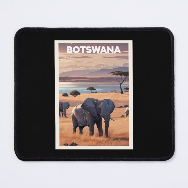 Item preview, Botswana, Travel Art designed and sold by PinkandP.