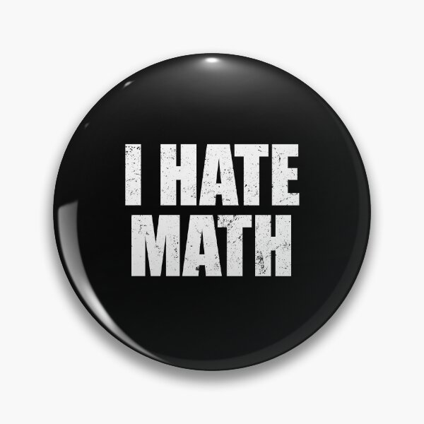 Item preview, I Hate Math designed and sold by mhernaevily.