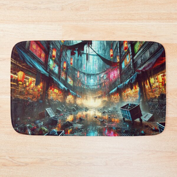 Item preview, AI genrated dystopian market designed and sold by AI-this-is-AI.
