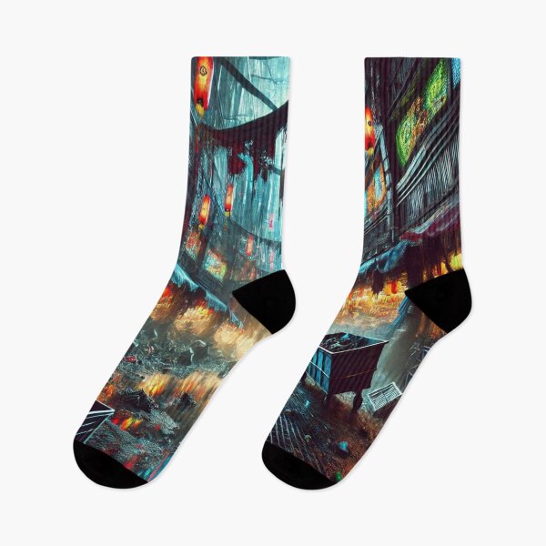Item preview, AI genrated dystopian market designed and sold by AI-this-is-AI.