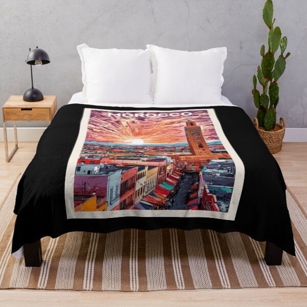 Item preview, Morocco, Travel Art designed and sold by PinkandP.