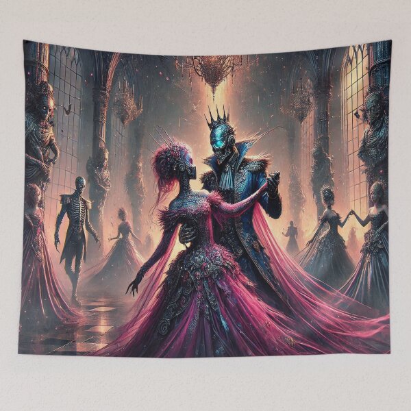 Item preview, AI generated dystopian royal ball designed and sold by AI-this-is-AI.