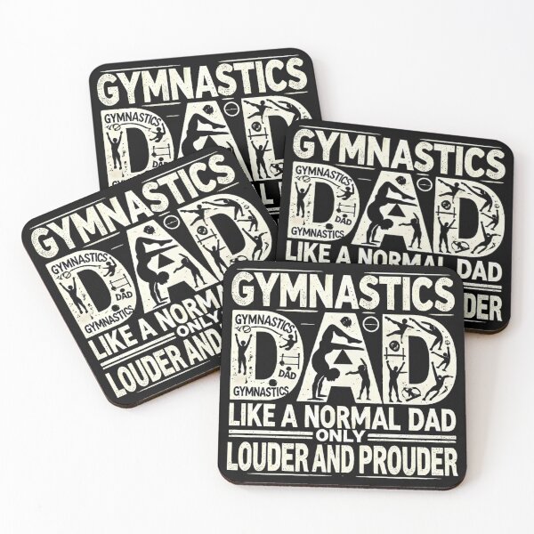 Item preview, Gymnastics Dad LIKE A NORMAL DAD ONLY LOUDER AND PROUDER designed and sold by erkinmaddison.