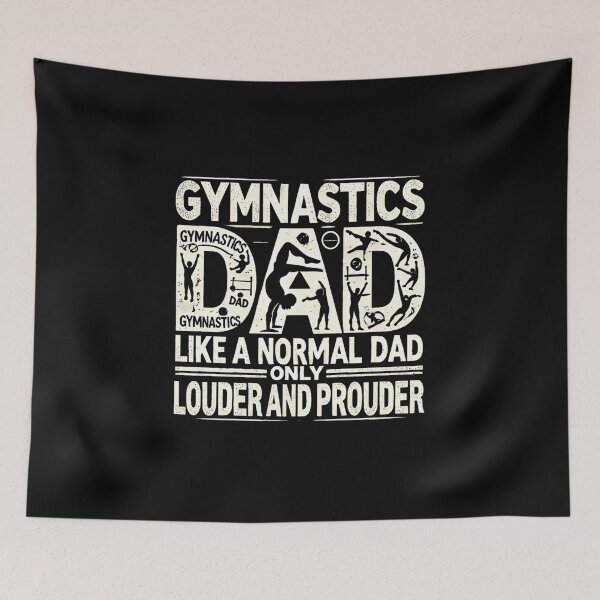 Item preview, Gymnastics Dad LIKE A NORMAL DAD ONLY LOUDER AND PROUDER designed and sold by erkinmaddison.
