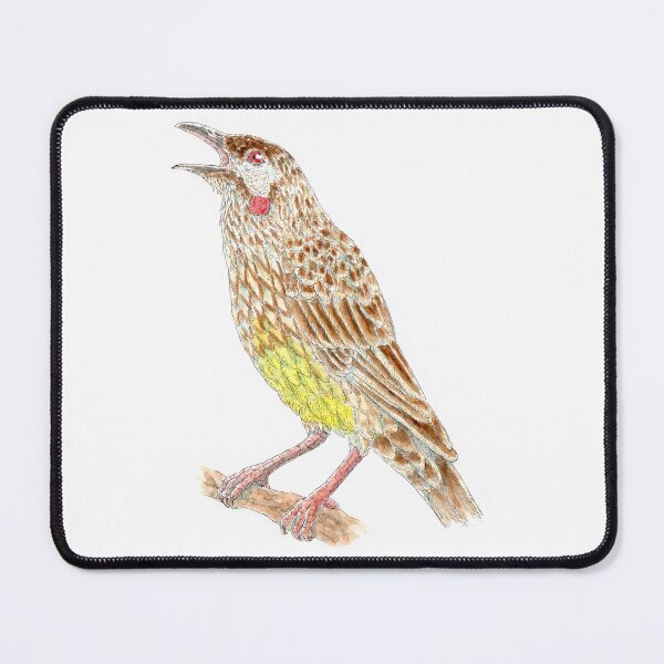 Item preview, Red wattlebird - Anthochaera carunculata designed and sold by bangart.