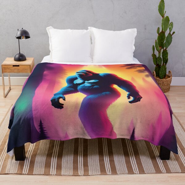 Item preview, Vibrant Neon Bigfoot designed and sold by NeonDreamsBlkTs.