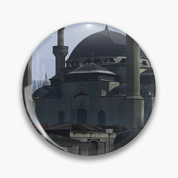 Item preview, Breathtaking Ottoman Mosque A Majestic Blend of Architectural Mastery. designed and sold by CheerForGoods.