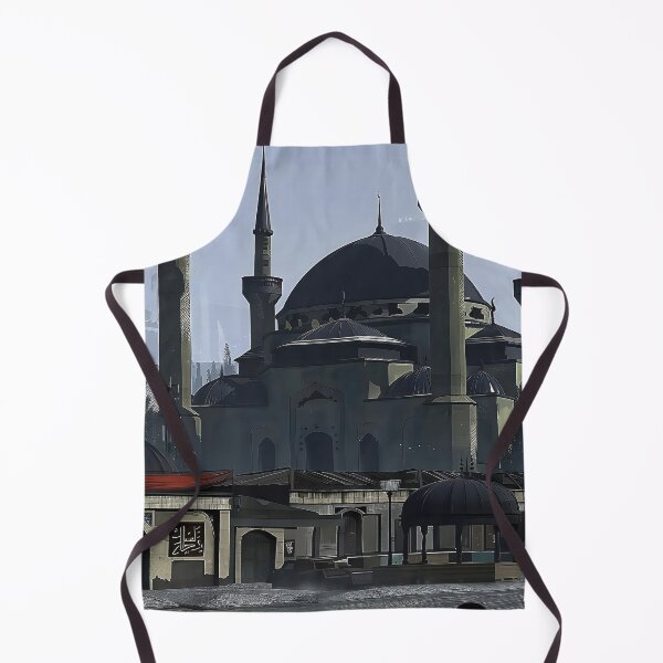 Item preview, Breathtaking Ottoman Mosque A Majestic Blend of Architectural Mastery. designed and sold by CheerForGoods.