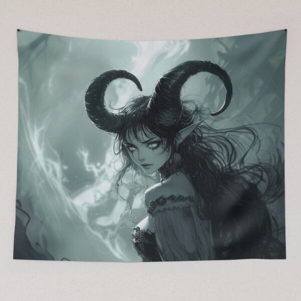 Item preview, Haunted Demoness designed and sold by CursedbyLilith.