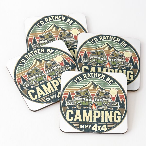 Item preview, I'd rather be camping designed and sold by MacksMerch.