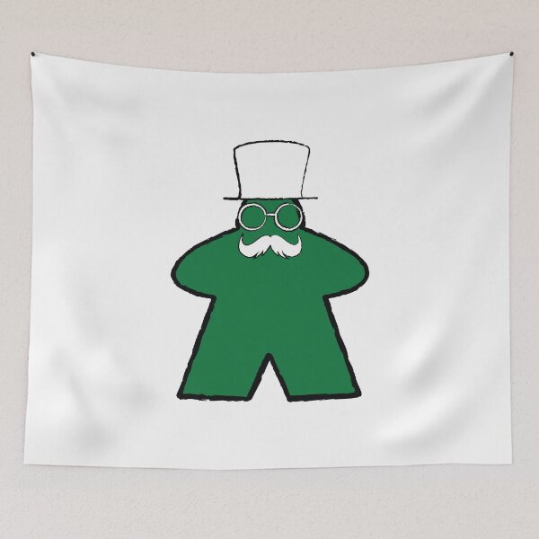 Item preview, Emerald The Baron Meeple! designed and sold by BaronsGames.