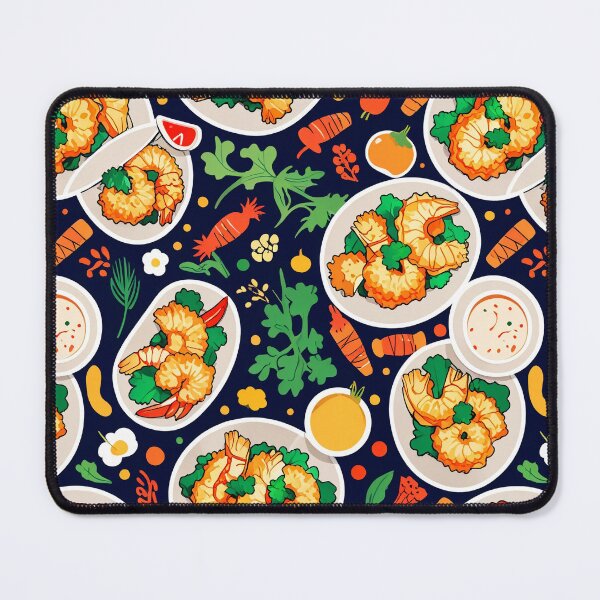 Item preview, Camarones fritos con deliciosa salsa para untar designed and sold by NarinJintana.