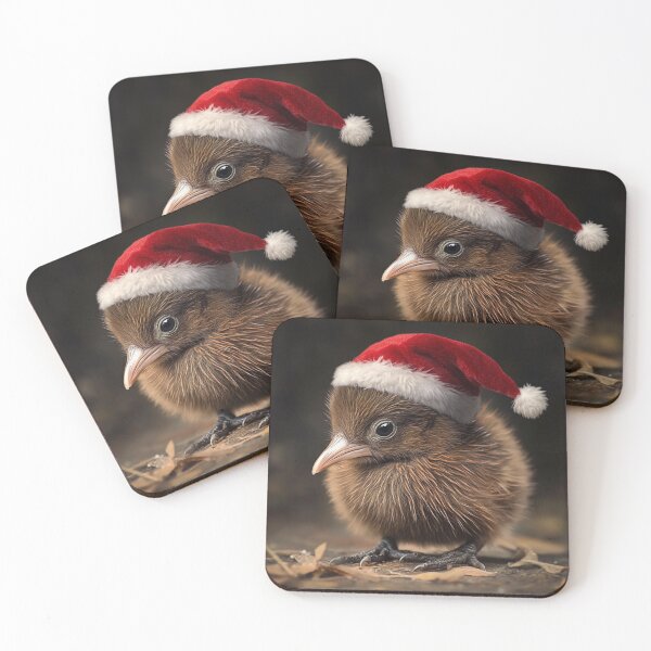 Item preview, Baby Kiwi Santa - Christmas Image designed and sold by Ruru Digital .