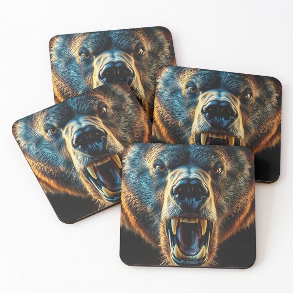 Item preview, Raging Grizzly Bear designed and sold by Skye Ryan-Evans.