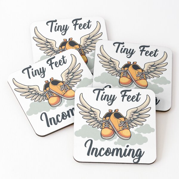 Item preview, Tiny Feet Incoming designed and sold by PaintedPixels01.