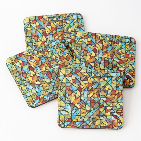 Item preview, Colorful Stained Glass Texture Seamless Background 3 designed and sold by Tom-Johnson.