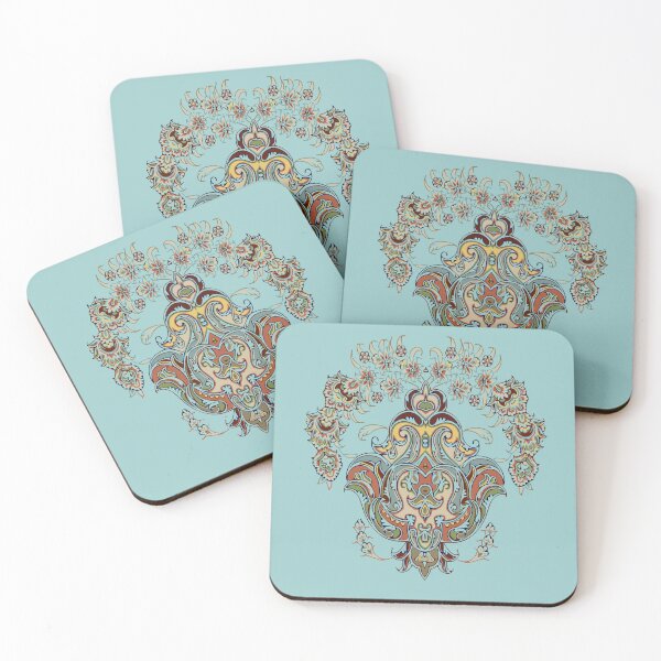 Item preview, Frame with Floral and Geometric Patterns designed and sold by Faranyaz.