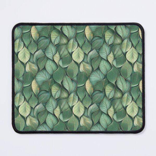 Item preview, Foliumara - Seamless 3D Pattern in Green Hues (18/20) designed and sold by sabantha.