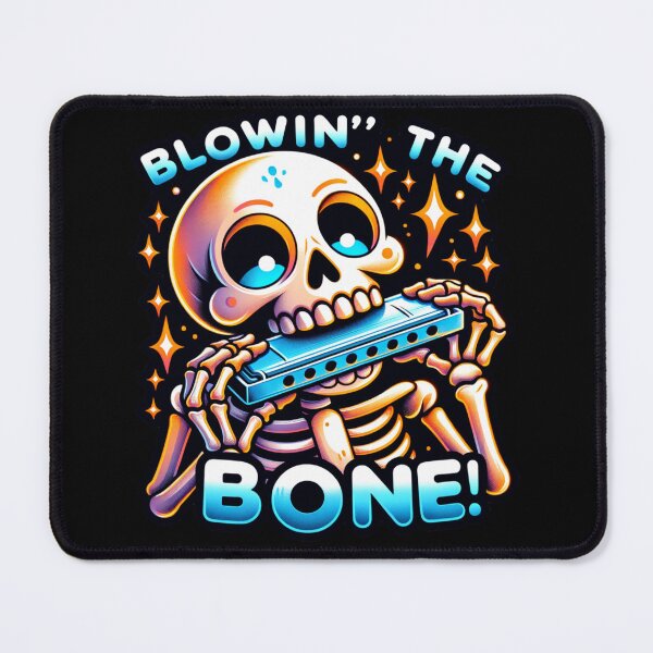 Item preview, Skeleton Musician : Blowin’ in the Bone! designed and sold by Eksama Design.