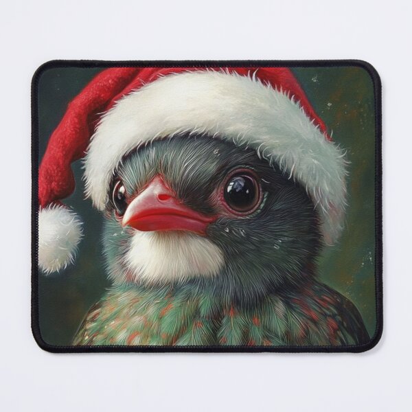 Item preview, Cute Christmas Bird - Native NZ Tui designed and sold by Ruru Digital .