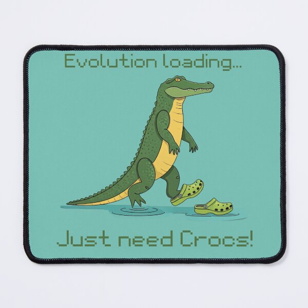 Item preview, Croc Evolution designed and sold by HipsterAnimals.