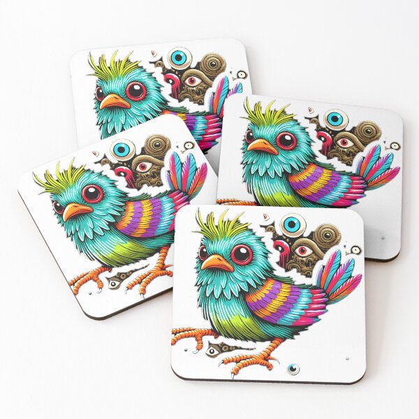 Item preview, WeirdBird Sticker designed and sold by NCNGDESIGN.