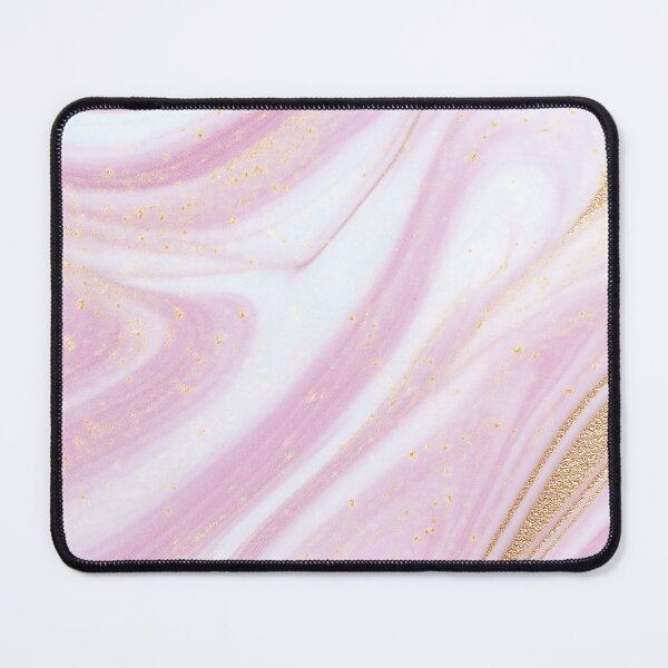 Item preview, Elegant Pink And Gold Marble Pattern designed and sold by GoldenTealArts.