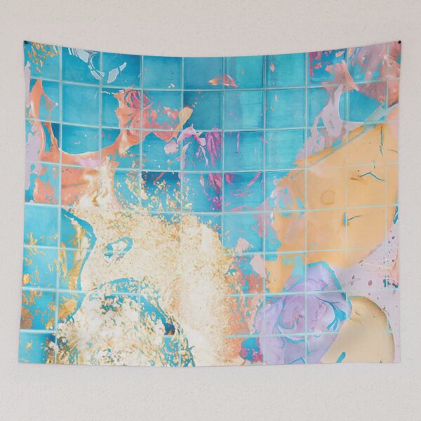 Item preview, Mosaic Paint Spill #redbubble #lifestyle designed and sold by 83oranges.com.