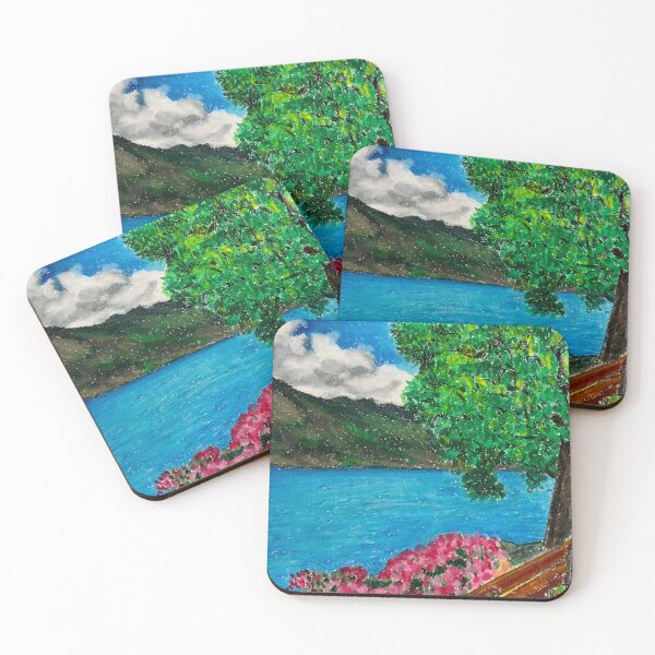 Item preview, Nature Park oil pastels color  designed and sold by Puifai2489.