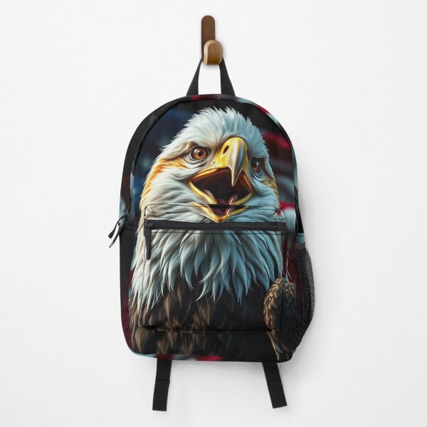Item preview, Bald Eagle & US Flag designed and sold by Skye Ryan-Evans.