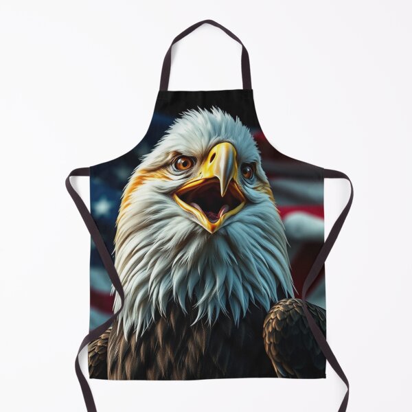 Item preview, Bald Eagle & US Flag designed and sold by Skye Ryan-Evans.