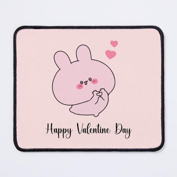 Item preview, Asamimichan Valentine Bunny - Cute Heartwarming, Happy valentine day designed and sold by FEBRICAST.