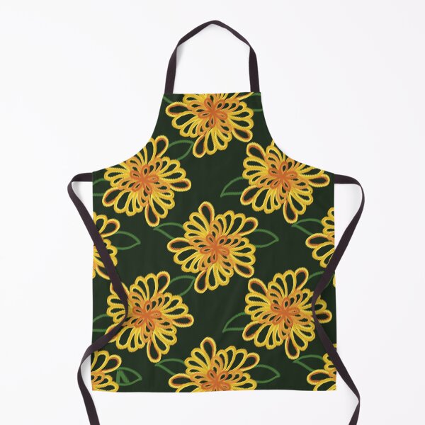 Artikelvorschau, Goldener Chrysanthemum-Wandteppich entworfen und verkauft von montip-shop.