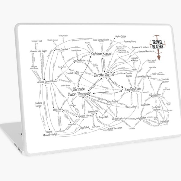 5th Birthday TrowelBlazers Network Design! Laptop Skin